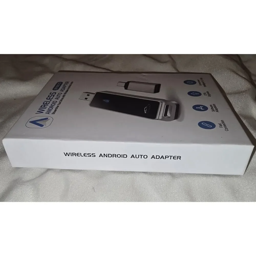 Wireless Android Auto Adapter BY967D - Streamline Your Drive W/ Wireless.